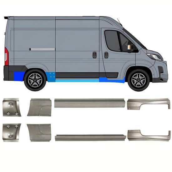 Javító panel készlet hoz Toyota Proace Max 2024- / Bal+Jobb 16696