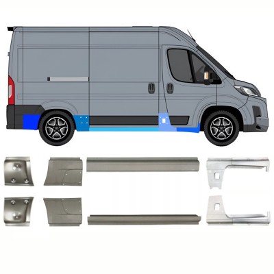 Javító panel készlet hoz Toyota Proace Max 2024- / Bal+Jobb 16713