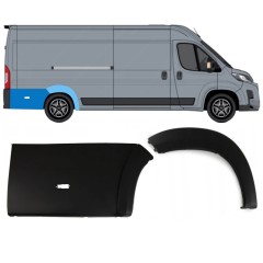 Hátsó kerékív díszítő elemek készlete hoz Toyota Proace Max 2024- / Jobb 15891
