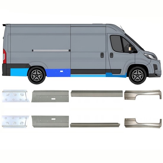 Javító panel készlet hoz Toyota Proace Max 2024- / Bal+Jobb 16707