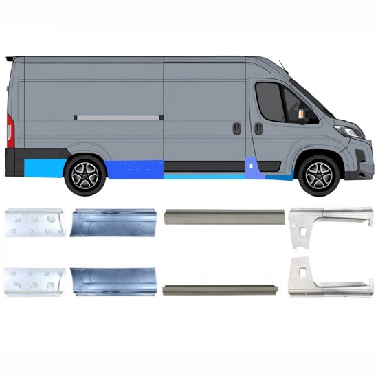 Javító panel készlet hoz Toyota Proace Max 2024- / Bal+Jobb 16711