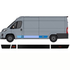 Oldalsó díszítő elemek készlete hoz Toyota Proace Max 2024- / Bal 15886