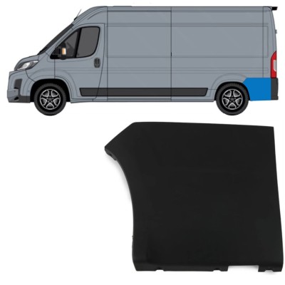 Hátsó oldali díszítő elem hoz Toyota Proace Max 2024- / Bal 15916