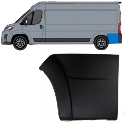 Hátsó oldali díszítő elem hoz Toyota Proace Max 2024- / Bal 15920