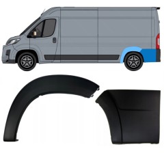 Hátsó oldali díszítő elem hoz Toyota Proace Max 2024- / Bal 15910