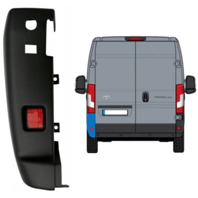 Hátsó lökhárító sarok 180 fokban hoz Toyota Proace Max 2024- / Bal 16039