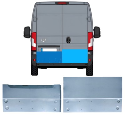 Hátsó ajtó javító panel hoz Toyota Proace Max 2024- / Bal+Jobb 16737