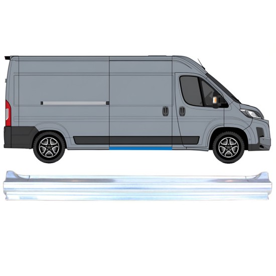 Tolóajtó küszöb javító panel hoz Toyota Proace Max 2024- / Jobb 16697
