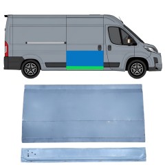Külső alsó tolóajtó javító panel hoz Toyota Proace Max 2024- / Jobb 16631