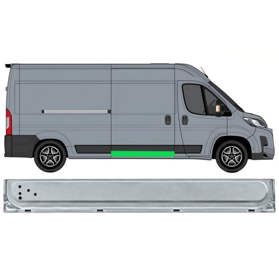 Belső tolóajtó javító panel hoz Toyota Proace Max 2024- / Jobb 17046