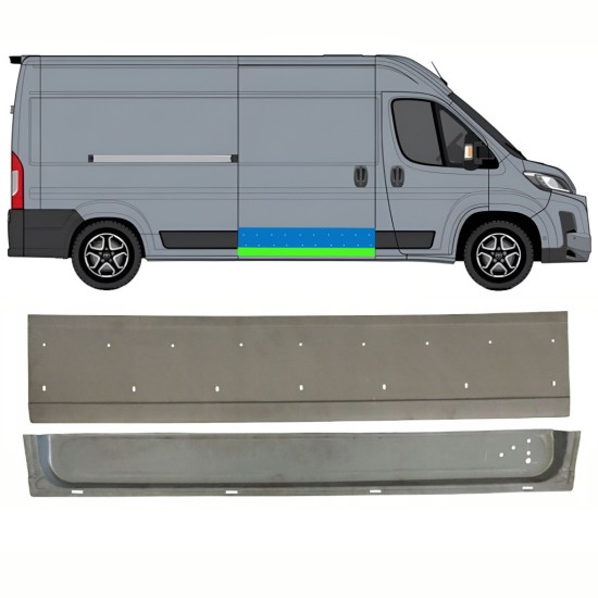 Tolóajtó javító panel hoz Toyota Proace Max 2024- / Jobb 16704