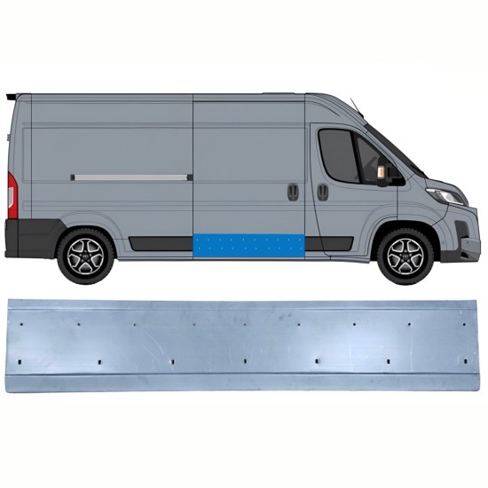 Tolóajtó javító panel hoz Toyota Proace Max 2024- / Jobb 16703