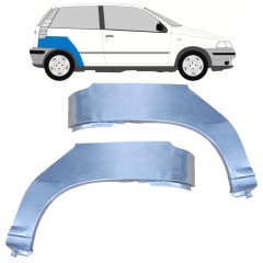 Hátsó sárvédő javító panel hoz Fiat Punto I 1993-1999 / Bal+Jobb / Készlet 9684
