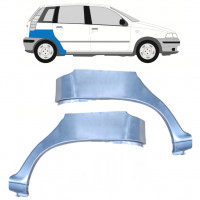 Hátsó sárvédő javító panel hoz Fiat Punto 1 1993-1999 / Bal+Jobb / Készlet 9687