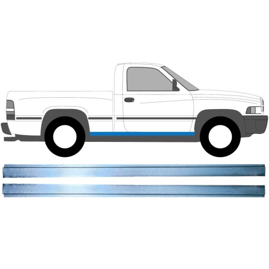 Belső küszöb javító panel hoz Dodge RAM 1993-2002 / Bal+Jobb 16129
