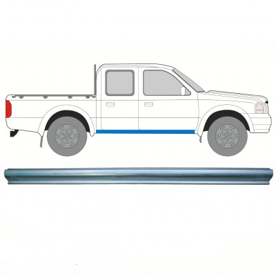 Küszöb javító panel hoz Ford Ranger 1998-2006 / Bal = Jobb (szimmetrikus) 8607