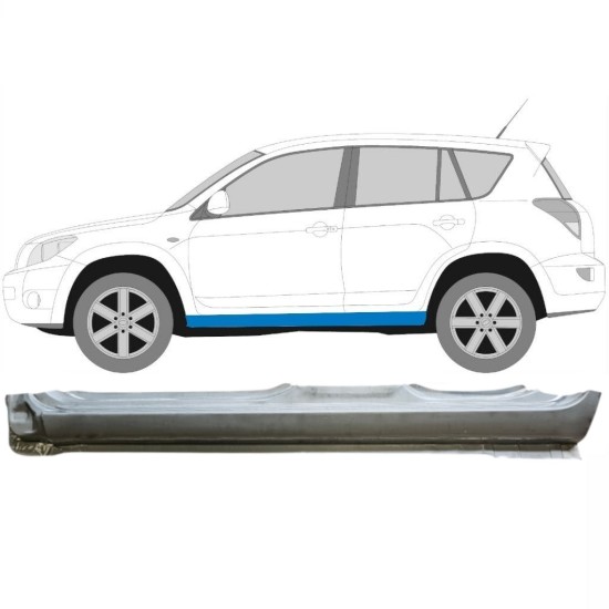 Teljes küszöb hoz Toyota Rav4 2006-2013 / Bal 14751 Teljes küszöb hoz Toyota Rav4 2006-2013 / Bal 14751