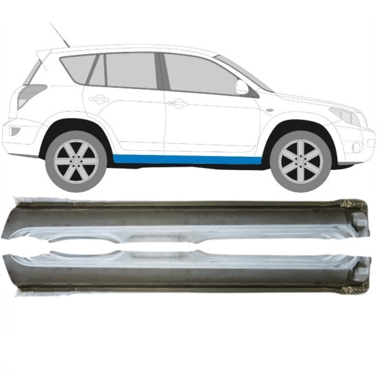 Teljes küszöb hoz Toyota Rav4 2006-2013 / Bal+Jobb / Készlet 14752