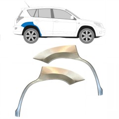 Hátsó sárvédő javító panel hoz Toyota Rav4 2006-2013 / Bal+Jobb / Készlet 14755