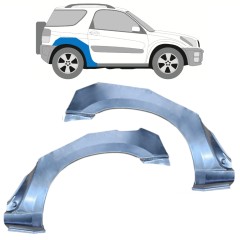 Hátsó sárvédő javító panel hoz Toyota Rav4 2000-2005 / Bal+Jobb / Készlet 10399