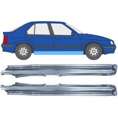 Teljes küszöb hoz Renault 19 1988-1995 / Bal+Jobb / Készlet 11878