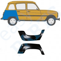 Hátsó sárvédő javító panel hoz Renault 4 1962-1993 / Bal+Jobb / Készlet 9708