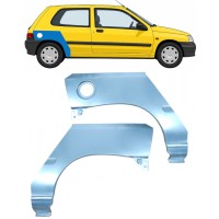 Hátsó sárvédő javító panel hoz Renault Clio I 1990-1998 / Bal+Jobb / Készlet 9848