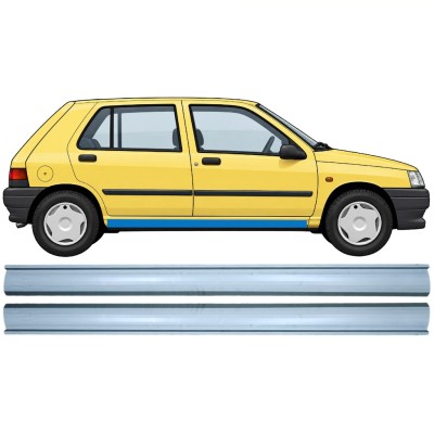 Alsó küszöb javító panel hoz Renault Clio I 1990-1998 / Bal+Jobb / Készlet 9850