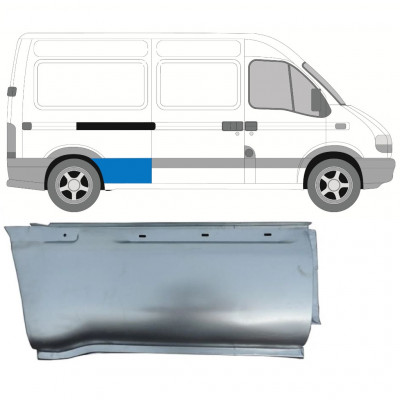 Oldalsó javító panel hoz Opel Movano / R Master 1998-2010 / Jobb 7373