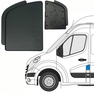 Üzemanyag-töltő fedél  hoz Renault Master 2010- / Jobb 8350