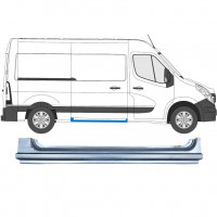 Tolóajtó küszöb javító panel hoz Opel Movano / R Master 2010- / Jobb 5956