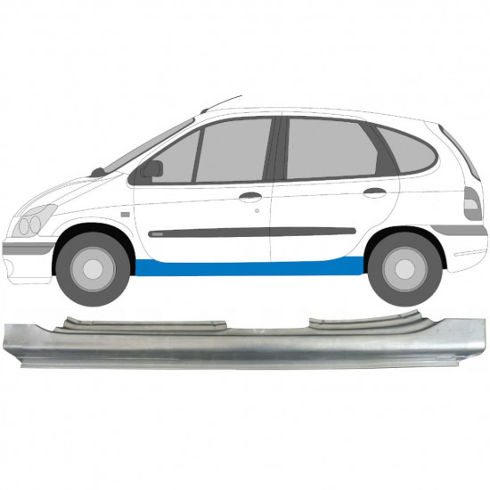 Küszöb javító panel hoz Renault Megane / Scenic 1995-2003 / Bal 9085