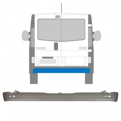 Hátsó lökhárító hoz Renault Trafic 2001-2014 8207