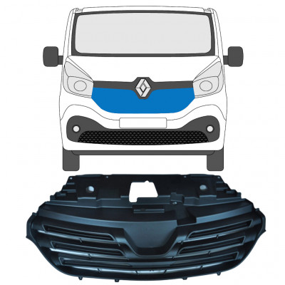 Hűtőrács hoz Renault Trafic 2014- 8210