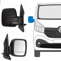 Kézi állítású visszapillantó tükör hoz Renault Trafic 2014- / Jobb 8227