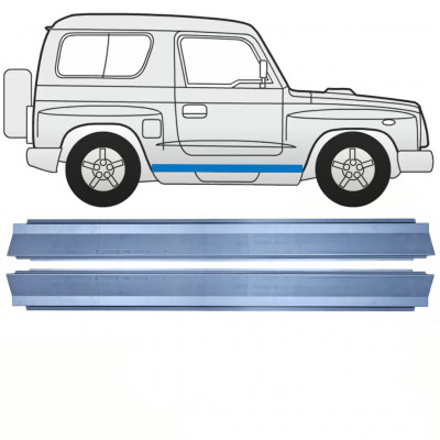 Küszöb javító panel hoz Kia Retona 1998-2003 / Bal = Jobb (szimmetrikus) / Készlet 10656