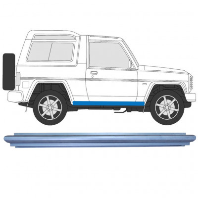 Küszöb javító panel hoz Daihatsu Fourtrak Rocky 1993-2001 / Bal = Jobb (szimmetrikus) 8315