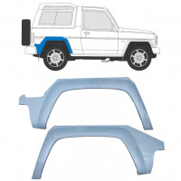 Hátsó sárvédő javító panel hoz Daihatsu Fourtrak Rocky 1985-1993 / Bal+Jobb / Készlet 10418