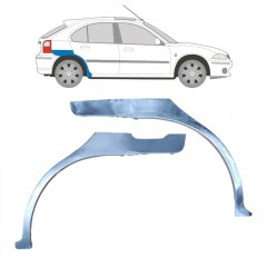 Hátsó sárvédő javító panel hoz Rover 25 200 MG ZR 1995-2005 / Bal+Jobb / Készlet 9194