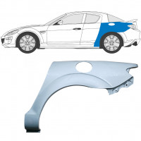 Hátsó sárvédő javító panel hoz Mazda RX8 2003-2012 / Bal 6702