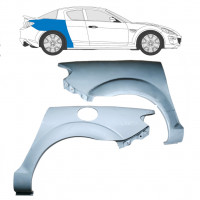 Hátsó sárvédő javító panel hoz Mazda RX8 2003-2012 / Bal+Jobb / Készlet 9283