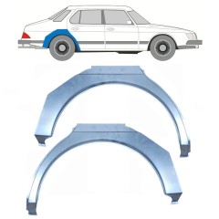 Hátsó sárvédő javító panel hoz Saab 900 1978-1998 / Bal+Jobb / Készlet 11045