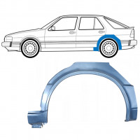 Hátsó sárvédő javító panel hoz Saab 9000 1985-1998 / Bal 8121