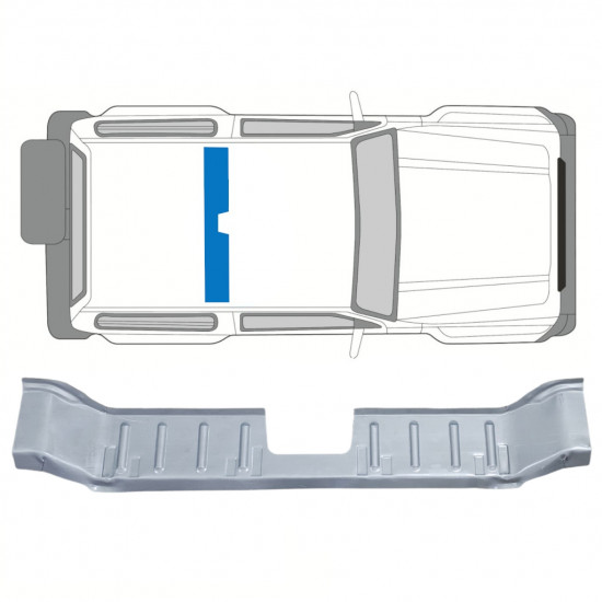 Középső padló javító panel hoz Suzuki Samurai 1981-2004 11840