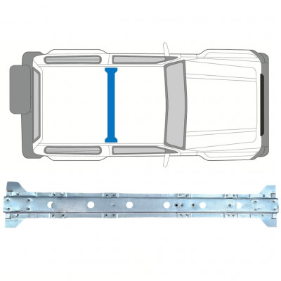 Megerősített padló javító panel hoz Suzuki Samurai 1981-2004 11825