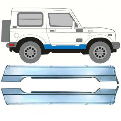 Küszöb javító panel hoz Suzuki Samurai 1981-1998 / Bal+Jobb / Készlet 10030