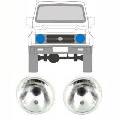 Fényszóró hoz Suzuki Samurai 1981- / Bal+Jobb / Készlet 12651