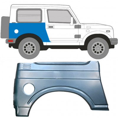 Hátsó sárvédő javító panel hoz Suzuki Samurai 1981-2004 / Jobb 5439