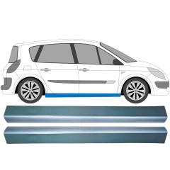 Küszöb javító panel hoz Renault Scenic II 2003-2009 / Bal+Jobb / Készlet 9259