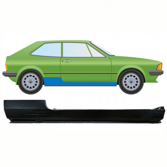 Küszöb javító panel hoz VW Scirocco 1974-1981 / Jobb 8759